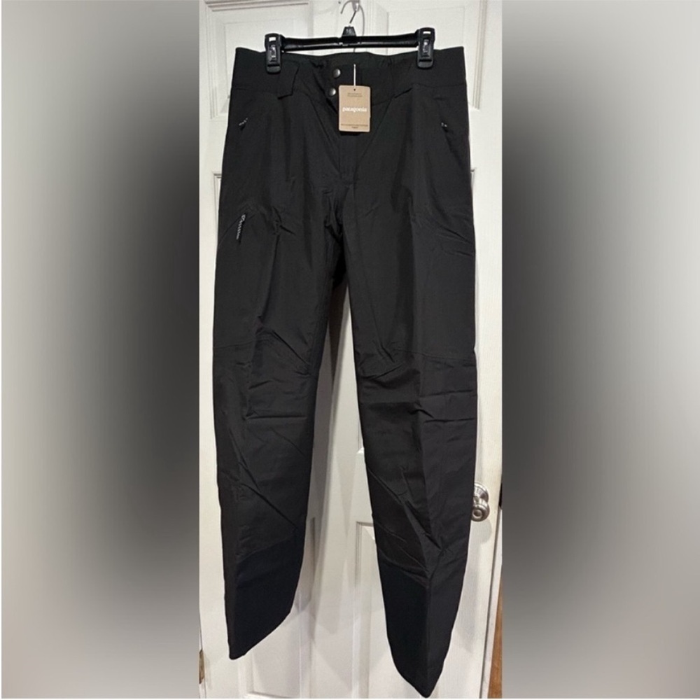 Patagonia Men's Small Insulated Powder Town Snow Ski Snowboard Pants Black Nwt